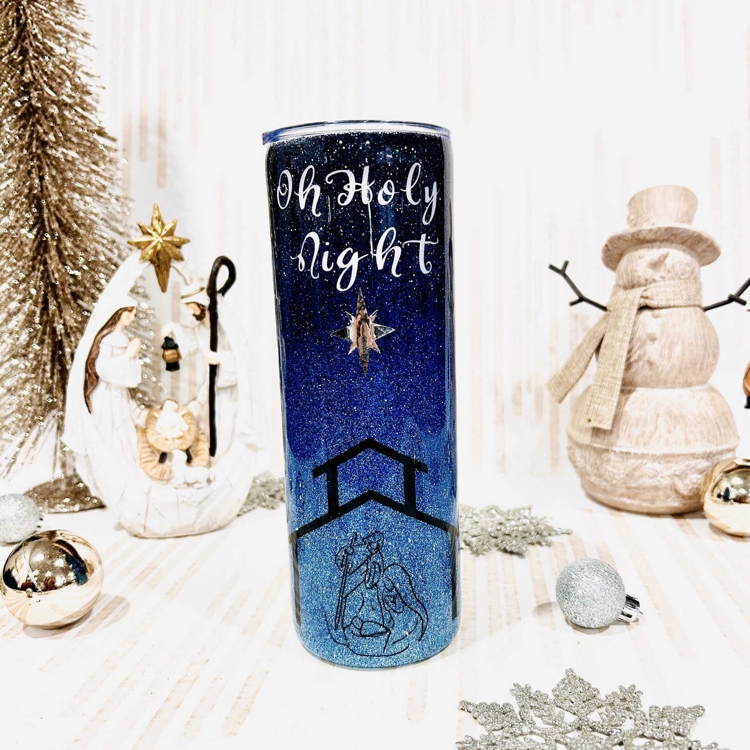 Oh Holy Night Tumbler
