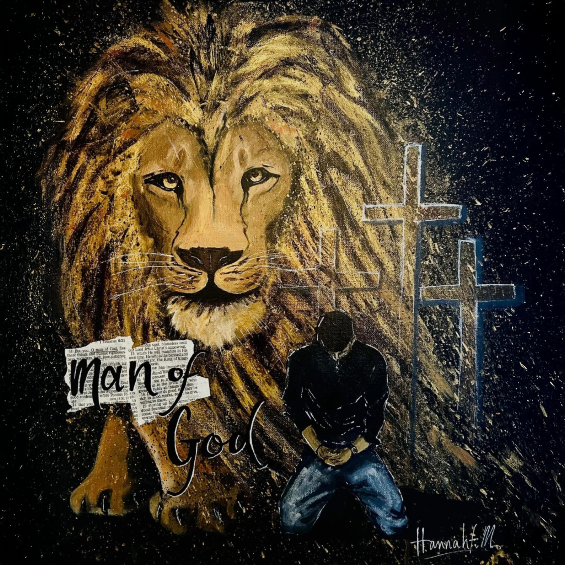 Man of God Print 